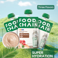 FOOD CHAIN Tuna & Duck Recipe Wet Cat Food 80g