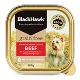 Black Hawk Grain Free Adult Beef Wet Dog Food 100g