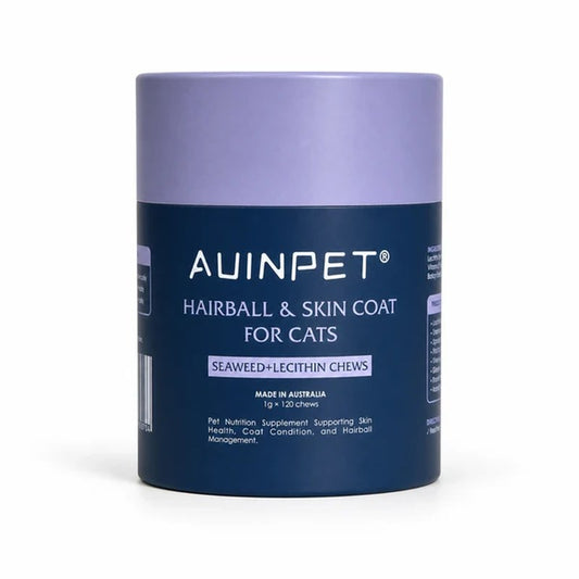 AUINPET SKIN + COAT For Cats Seaweed+Lecithin Chews 120g