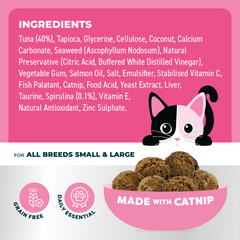 Bell & Bone Dental Bites for Cats - Tuna & Spirulina