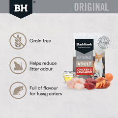 Black Hawk Grain Free Adult Dry Cat Food Chicken And Kangaroo