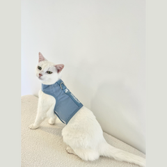Cat Harness Australia Catventure - Escape Proof Cat Harness - Balu Blue