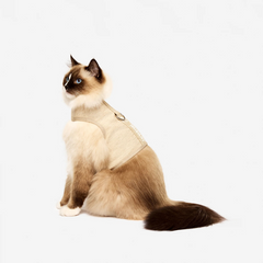 Cat Harness Australia Catventure - Escape Proof Cat Harness - Natural
