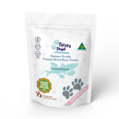 Freezy Paws Freeze Dried Dogs and Cats Treats NZ Green Lipped Mussels 50g