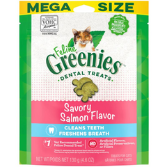 Greenies Cat Treats Dental Savoury Salmon Flavour
