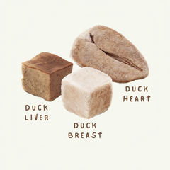 Hell's Kitchen Freeze Dried Duck Combo Dog Cat Treats 85g