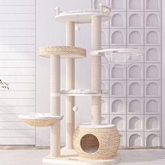 Honeypotcat Cosy Woven Cat Perch - 141.5cm