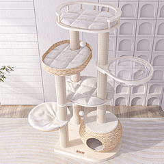 Honeypotcat Cosy Woven Cat Perch - 141.5cm