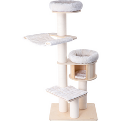 Honeypotcat Premium Solid Wood Cat Tower Tree - 176cm
