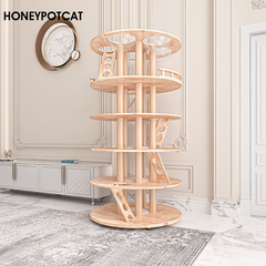 Honeypotcat Belgravia Skywalk Cat Tower - 190cm - Shipping Only