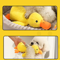Hoopet Squeezing Duck Dog Toy