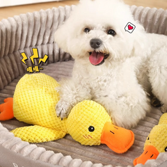Hoopet Squeezing Duck Dog Toy