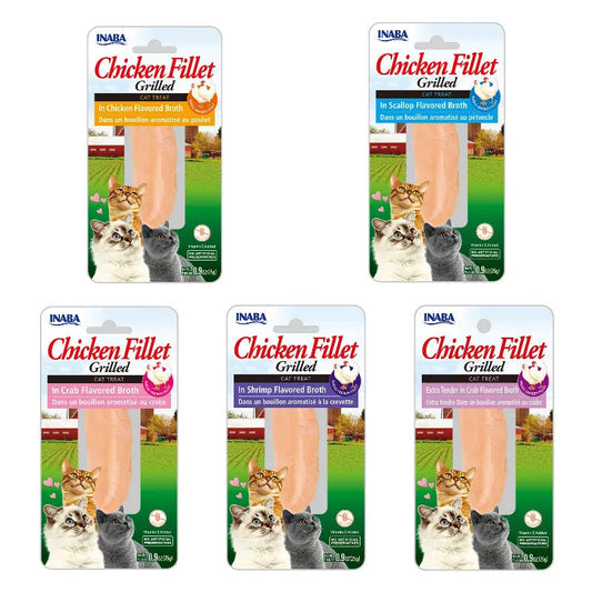Inaba Grilled Chicken Fillet Cat Treats 25g