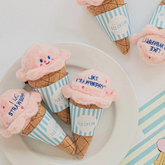 Pikapet INS Treat-Hiding Ice Cream Squeezing Dog Toy