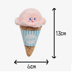 Pikapet INS Treat-Hiding Ice Cream Squeezing Dog Toy