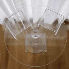 Aevan Epoch Acrylic Pet Bowl Stands