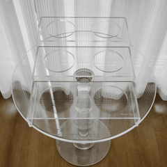 Aevan Epoch Acrylic Pet Bowl Stands