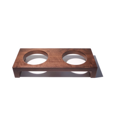 Aevan Epoch Wood Pet Bowl Stands