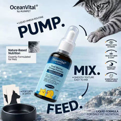 AUINPET OceanVital Dual Marine Omega Formula For Dogs & Cats 50ml