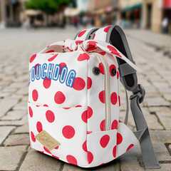 Touchdog Rabbit Ears Picnic Bag – Polka Dot