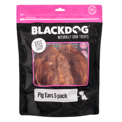 Blackdog Pig Ears 5 Pack