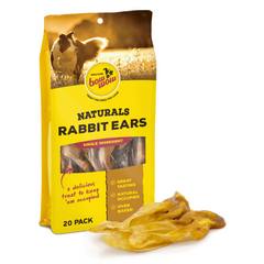Bow Wow Rabbit Ears Dog Treat 20pk