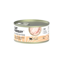 CAT FOREST White Meat Canned Cat Food 85g
