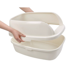 Catidea Portable Open Cat Litter Box
