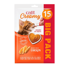 Catit Creamy Treats Chicken 15 x 10g