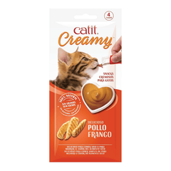 Catit Creamy Treats Chicken 4 x 10g