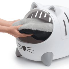 Catit Pixi Mio Cat Carrier & Cat Bed with Cushion