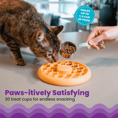 Catstages Cat Slow Feeder Interactive Bowl