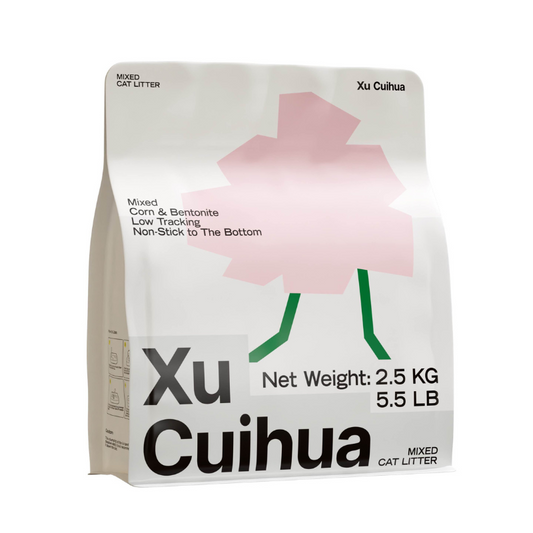 XuCuihua Bentonite & Plant Mixed Natural Cat Litter 2.5kg