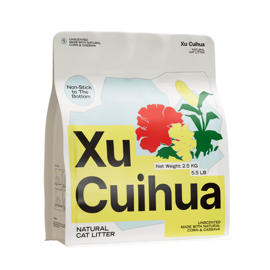 XuCuihua Plant Natural Cat Litter Unscented 2.5kg