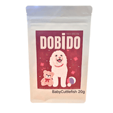 DOBIDO Freeze Dried BabyCuttlefish Dog Cat Treats 20g