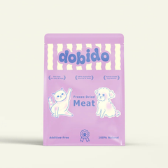DOBIDO Freeze Dried Goat Bites Dog Cat Treats 40g