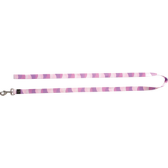 Dogit Style Nylon Dog Lead Small 13mm x 1.8m Purple Wild Stripes