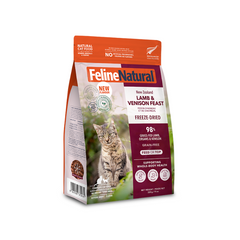 Feline Natural Lamb & Venison Feast Freeze-Dried Cat Food