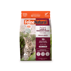 Feline Natural Lamb & Venison Feast Freeze-Dried Cat Food