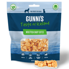 Gunnis Wolffish Baby Bites Dog Treats 71g
