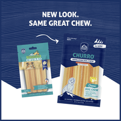 Himalayan Dog Chew Churro Cheese Dog Treat 4pk
