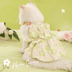 Hoopet Floral Whisper Pet Strap Dress