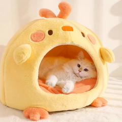 Hoopet Warm Little Chick Cat Bed