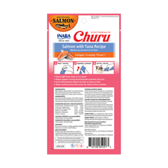 Inaba Churu Cats Treats Salmon with Tuna Recipe (4pcs/pack)