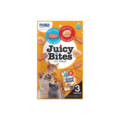 Inaba Juicy Bites Fish & Clam Flavours Cat Treats 33.9g