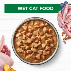 Ivory Coat Grain Free Adult Cat Wet Food Chicken & Lamb in Gravy