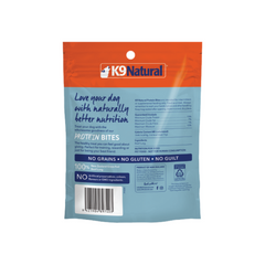 K9 Natural Beef Lung Protein Bites Dog Treats 60g