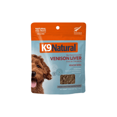 K9 Natural Venison Liver Healthy Bites Dog Treats 50g