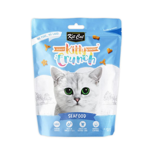 Kit Cat Kitty Crunch Seafood Flavor 60g
