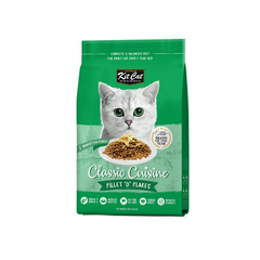 Kit Cat Natural Premium Fillet ‘O’ Flakes Ideal for Picky Eaters Cat Dry Food